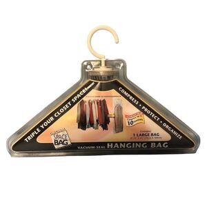 Space Bag Vacuum-Seal‎ Hanging Bag Airtight Waterproof Reusable 41"x27.5"